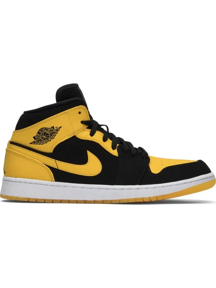 Кроссовки Air Jordan 1 Retro Mid New Love 2017 — изображение 1 из 8, желтый
