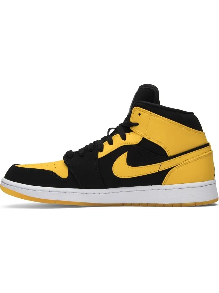 Кроссовки Air Jordan 1 Retro Mid New Love 2017 — изображение 3 из 8, желтый