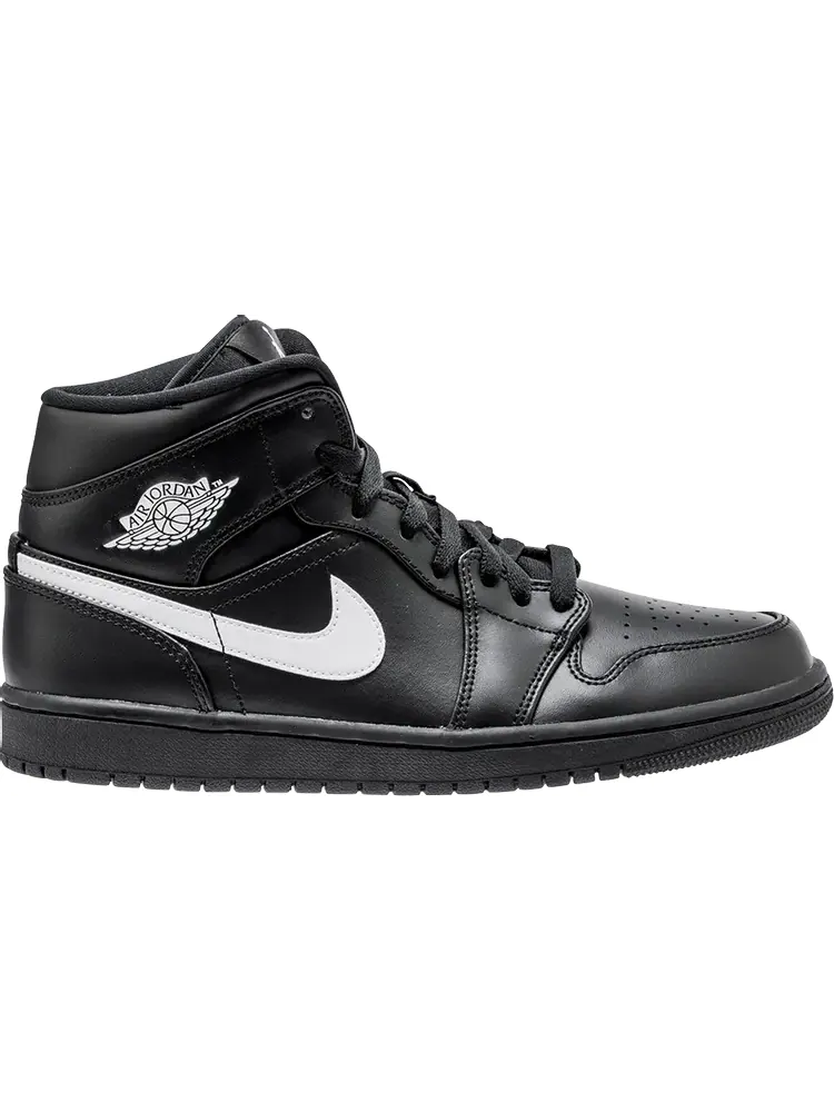 Кроссовки Air Jordan 1 Mid Speckle — изображение 1 из 1, черный