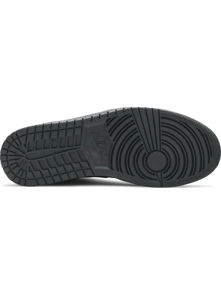 Кроссовки Air Jordan 1 Mid Black — изображение 4 из 8, черный