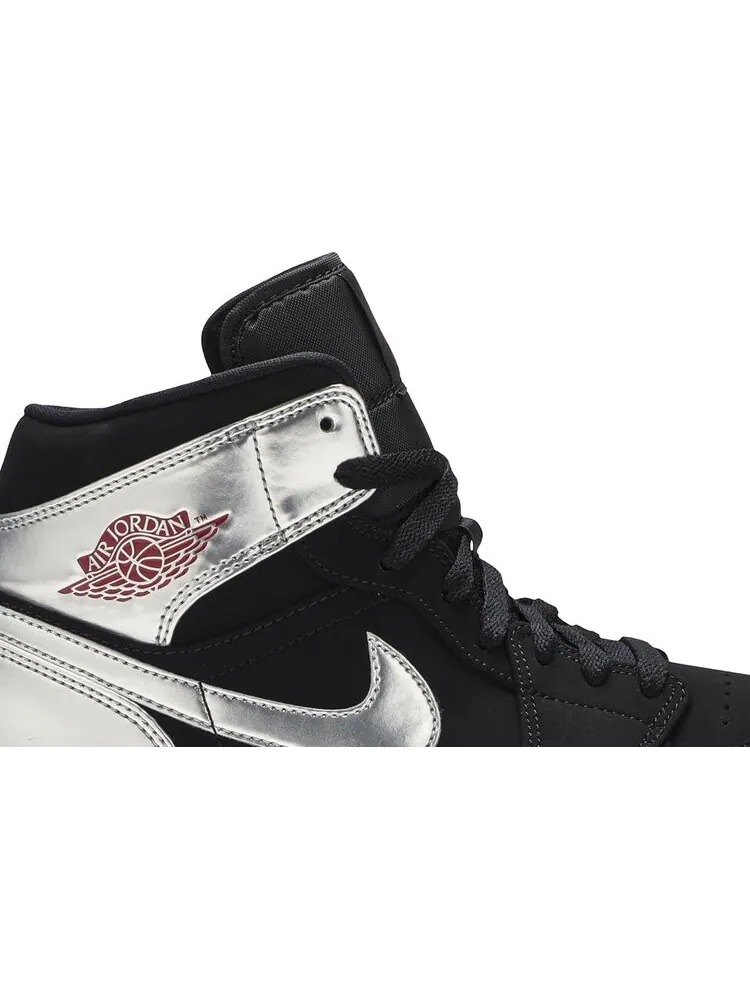 Кроссовки Air Jordan 1 Mid Johnny Kilroy — изображение 2 из 8, черный