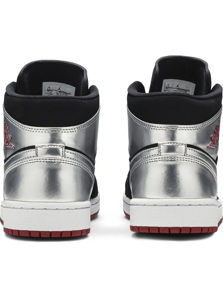 Кроссовки Air Jordan 1 Mid Johnny Kilroy — изображение 6 из 8, черный