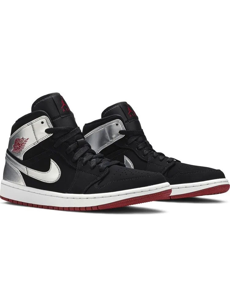 Кроссовки Air Jordan 1 Mid Johnny Kilroy — изображение 8 из 8, черный