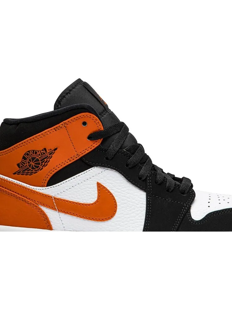 Кроссовки Air Jordan 1 Mid Shattered Backboard — изображение 2 из 8, оранжевый