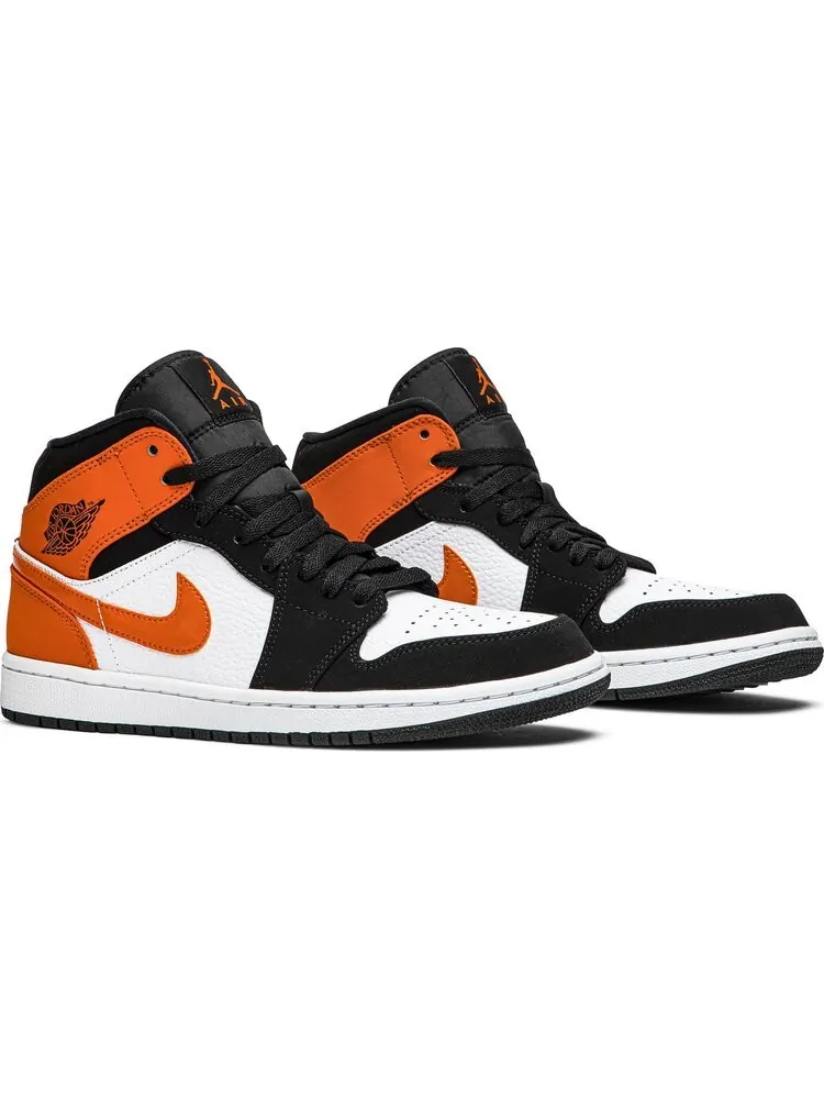 Кроссовки Air Jordan 1 Mid Shattered Backboard — изображение 8 из 8, оранжевый