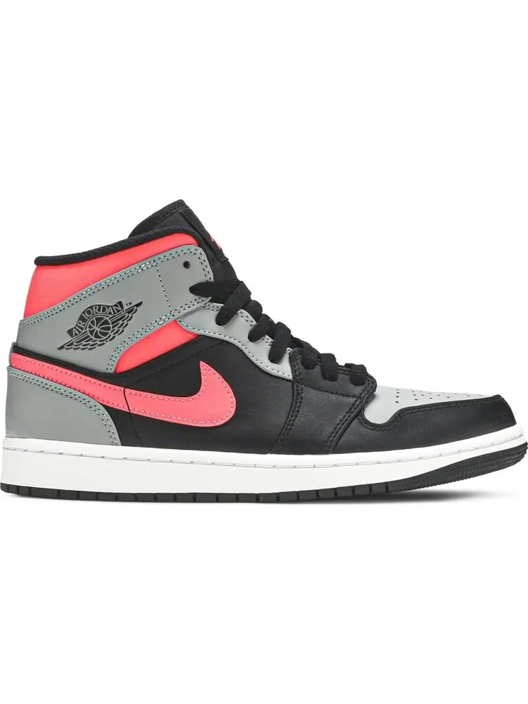 Кроссовки Air Jordan 1 Mid Pink Shadow — изображение 1 из 8, черный
