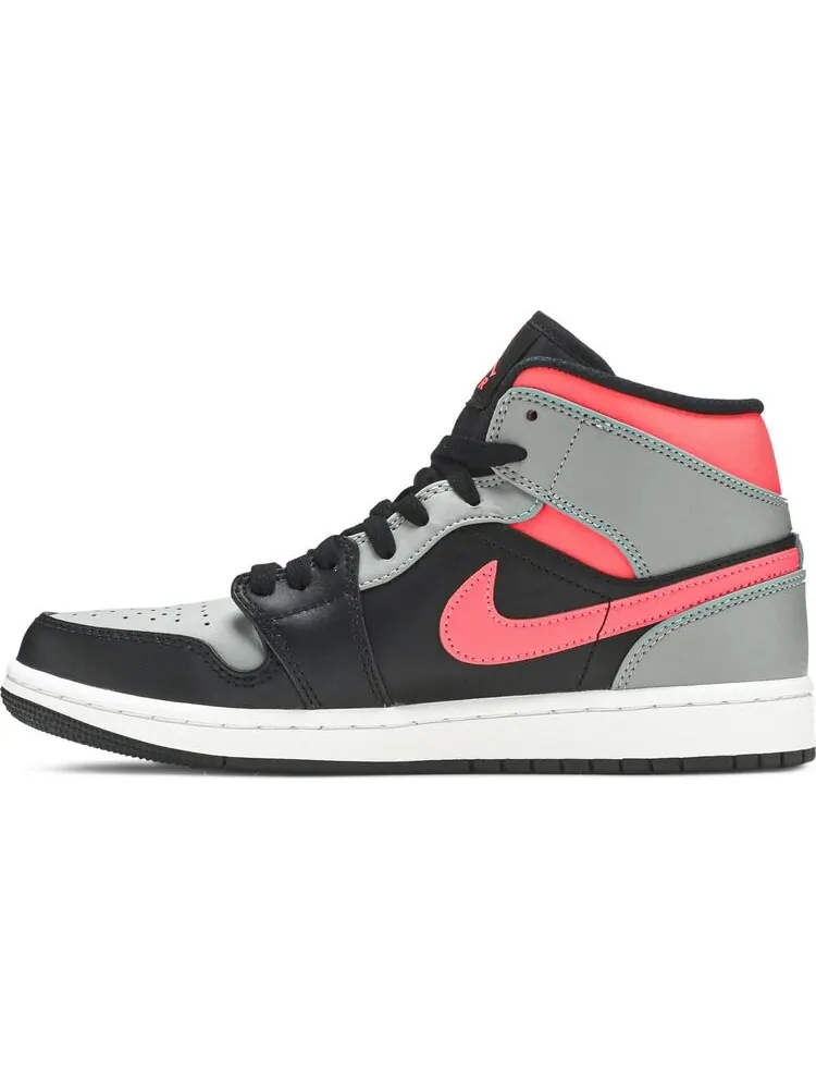 Кроссовки Air Jordan 1 Mid Pink Shadow — изображение 3 из 8, черный