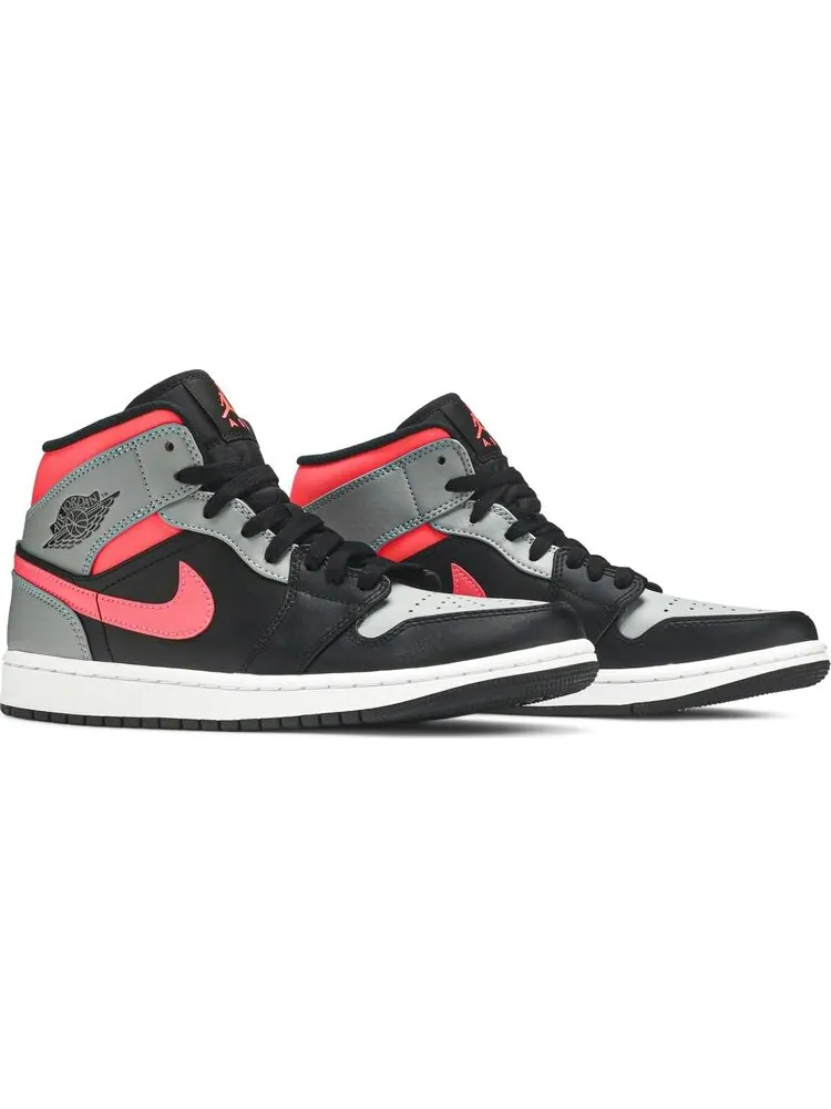 Кроссовки Air Jordan 1 Mid Pink Shadow — изображение 8 из 8, черный