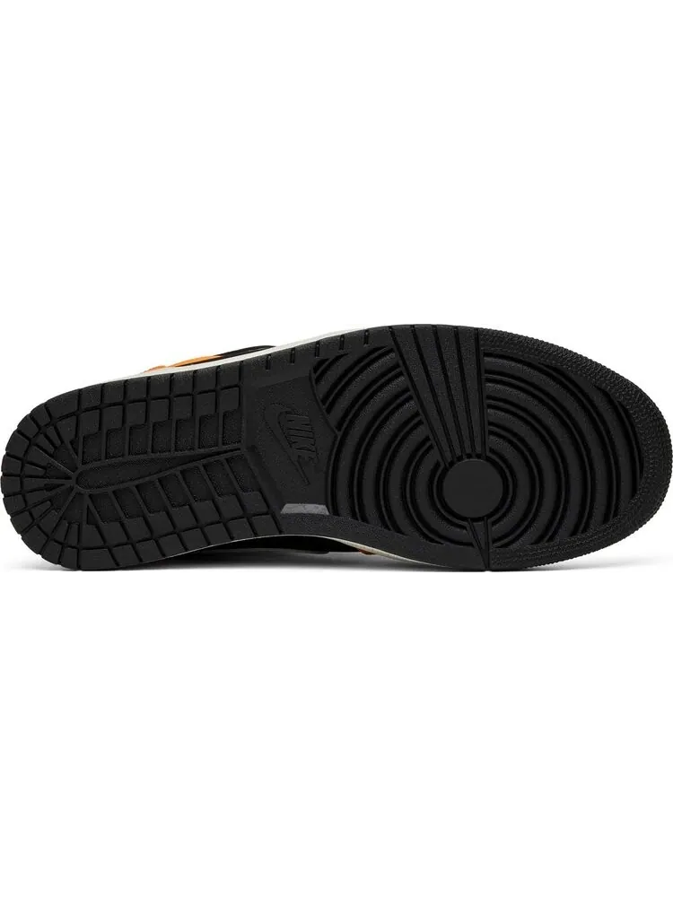 Кроссовки Air Jordan 1 Mid Black Cone — изображение 4 из 8, оранжевый
