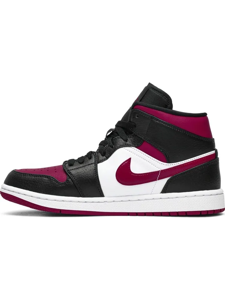 Кроссовки Air Jordan 1 Mid Noble Red — изображение 3 из 8, красный