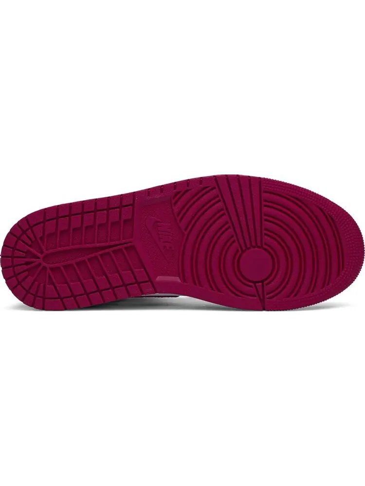 Кроссовки Air Jordan 1 Mid Noble Red — изображение 4 из 8, красный