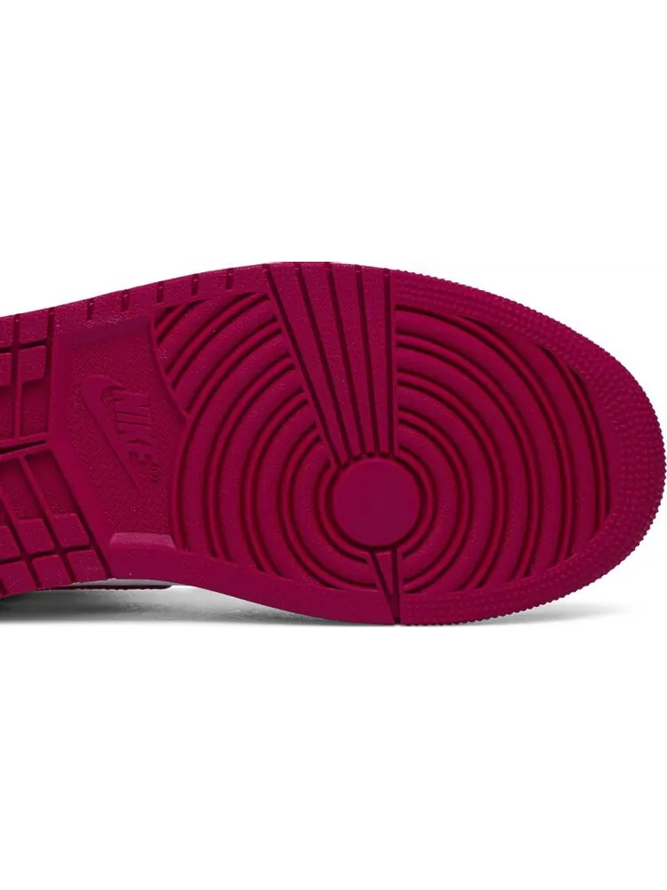 Кроссовки Air Jordan 1 Mid Noble Red — изображение 5 из 8, красный