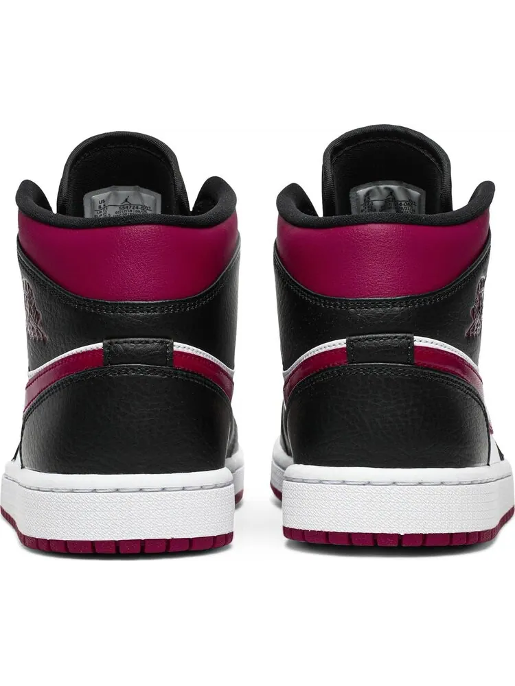 Кроссовки Air Jordan 1 Mid Noble Red — изображение 6 из 8, красный