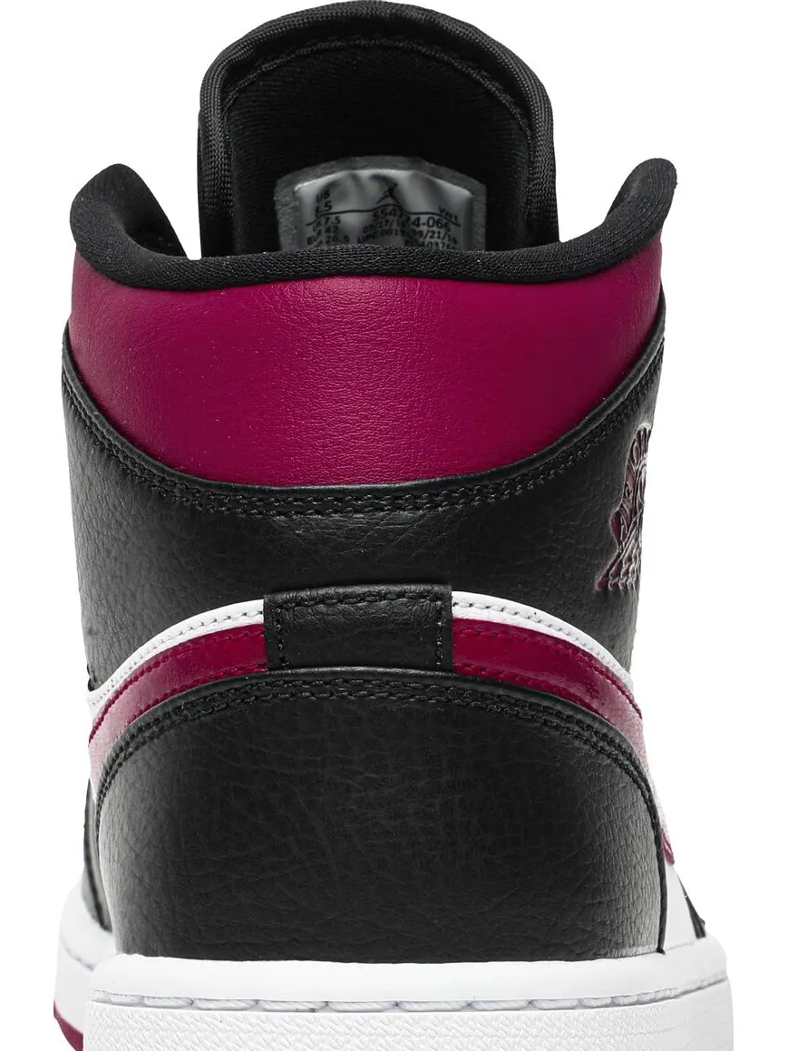 Кроссовки Air Jordan 1 Mid Noble Red — изображение 7 из 8, красный