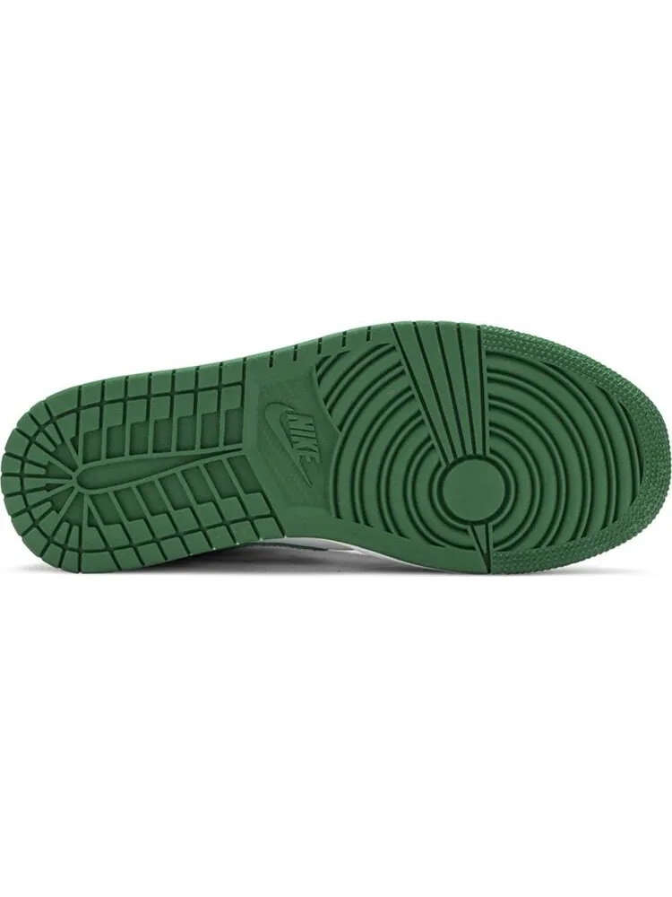 Кроссовки Air Jordan 1 Mid Pine — изображение 4 из 8, черный зеленый