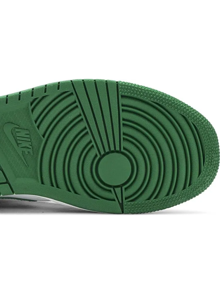 Кроссовки Air Jordan 1 Mid Pine — изображение 5 из 8, черный зеленый