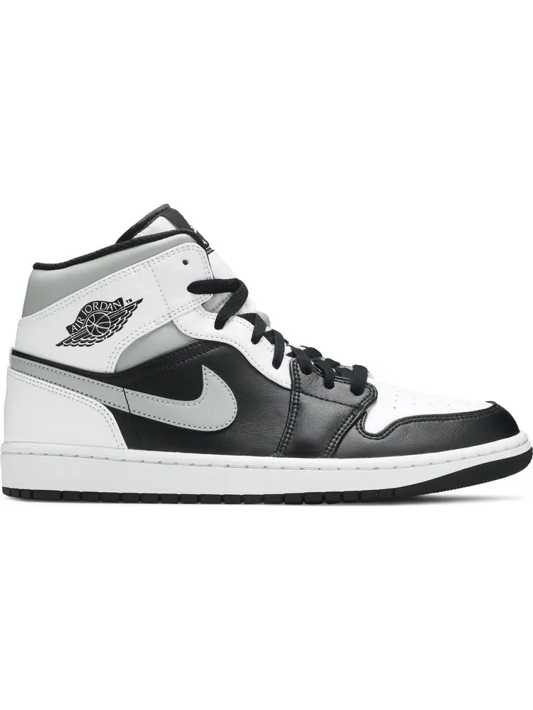Кроссовки Air Jordan 1 Mid White Shadow — изображение 1 из 8, серый