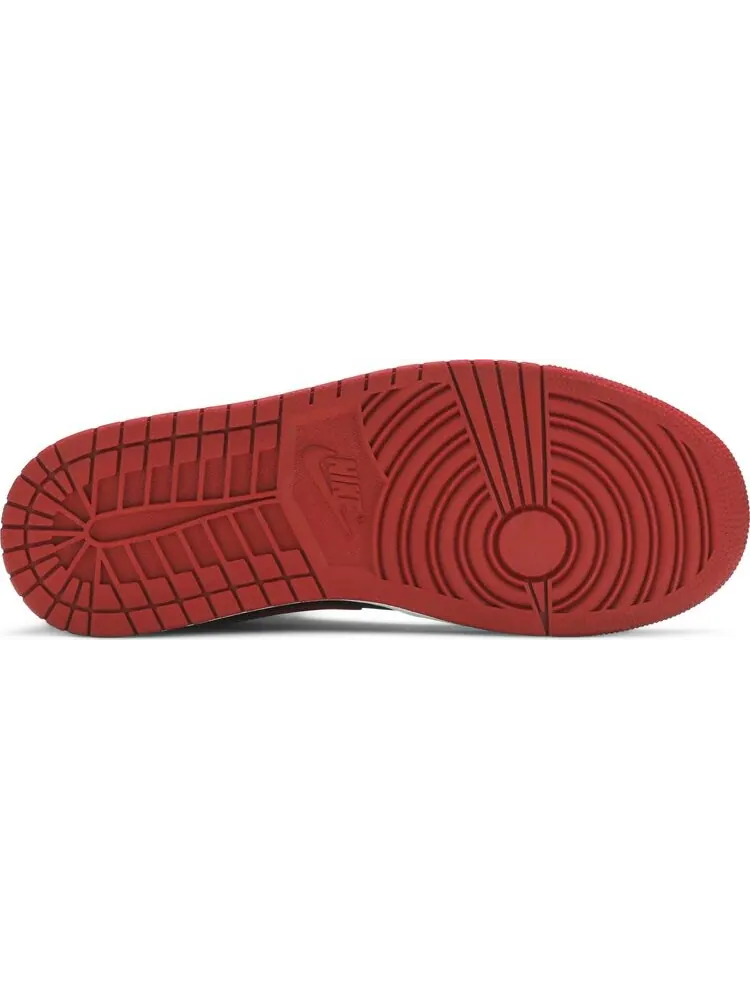 Кроссовки Air Jordan 1 Mid Banned — изображение 4 из 8, красный