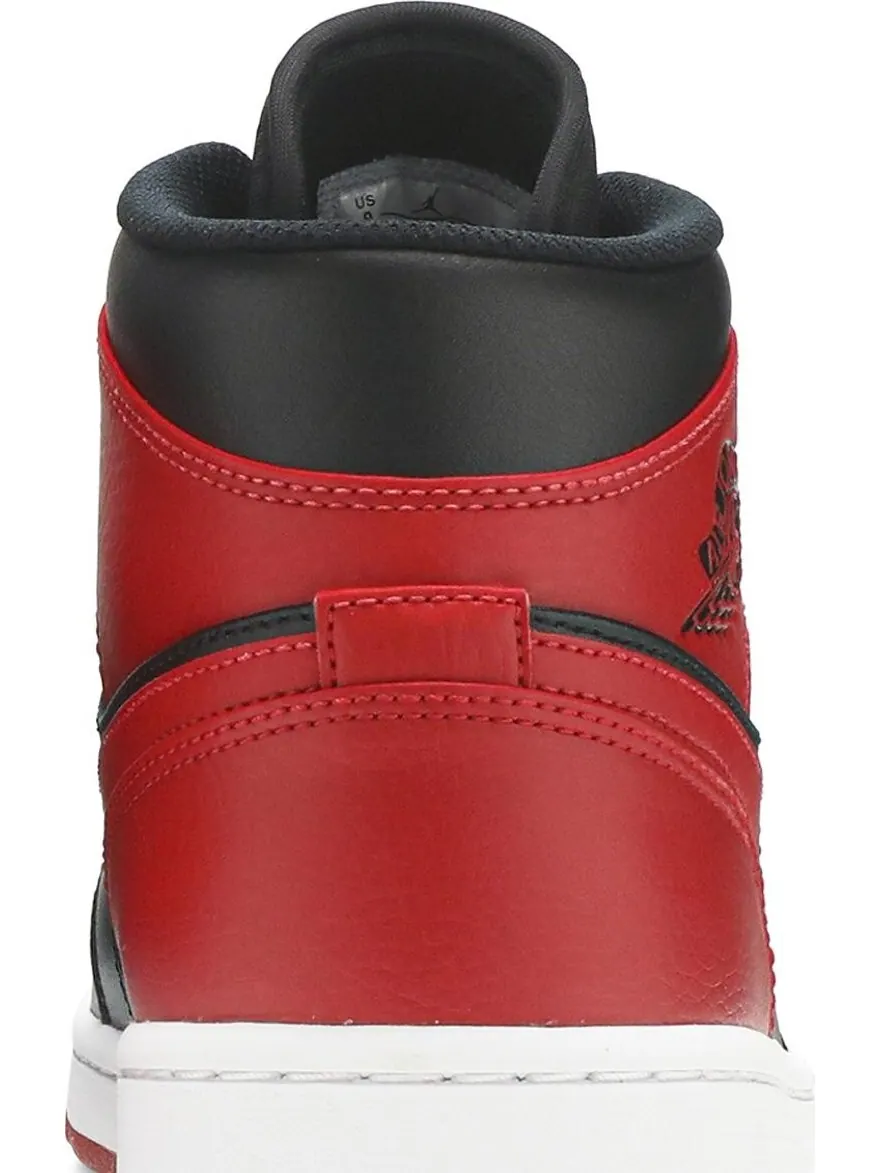 Кроссовки Air Jordan 1 Mid Banned — изображение 7 из 8, красный