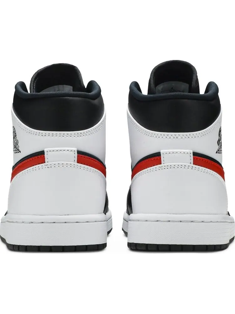 Кроссовки Air Jordan 1 Mid Chile Red — изображение 6 из 8, белый