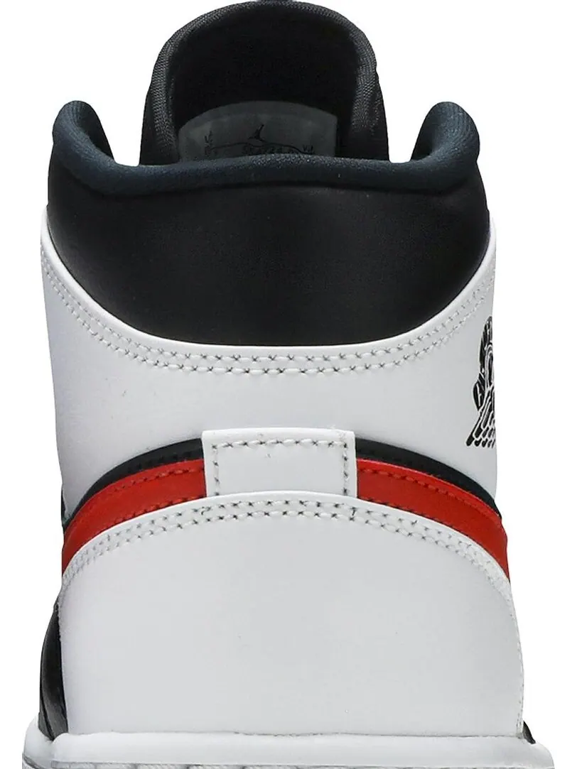 Кроссовки Air Jordan 1 Mid Chile Red — изображение 7 из 8, белый