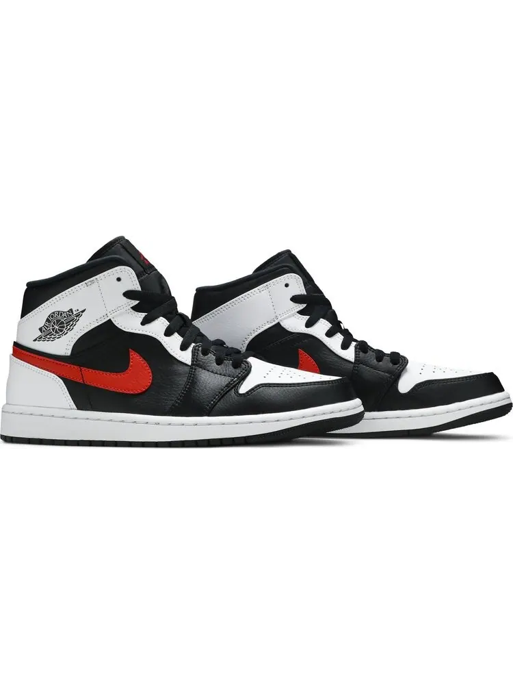 Кроссовки Air Jordan 1 Mid Chile Red — изображение 8 из 8, белый