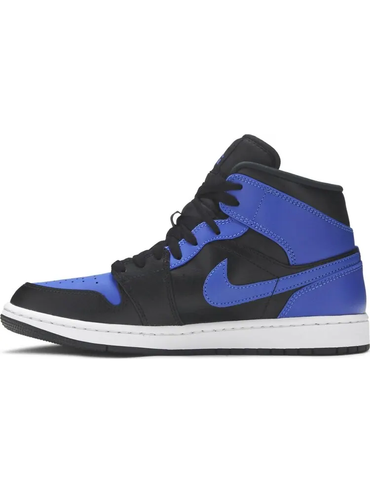 Кроссовки Air Jordan 1 Mid Hyper Royal — изображение 3 из 8, синий