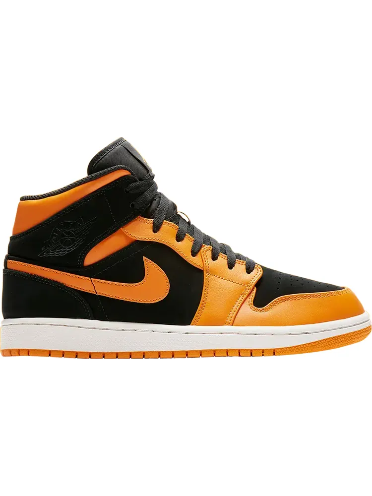 Кроссовки Air Jordan 1 Mid Orange Peel — изображение 1 из 1, оранжевый