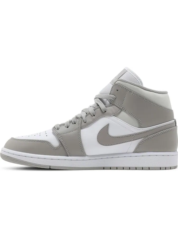 Кроссовки Air Jordan 1 Mid College Grey — изображение 3 из 8, серый