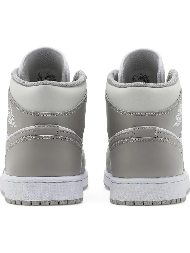 Кроссовки Air Jordan 1 Mid College Grey — изображение 6 из 8, серый