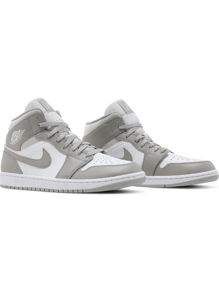 Кроссовки Air Jordan 1 Mid College Grey — изображение 8 из 8, серый