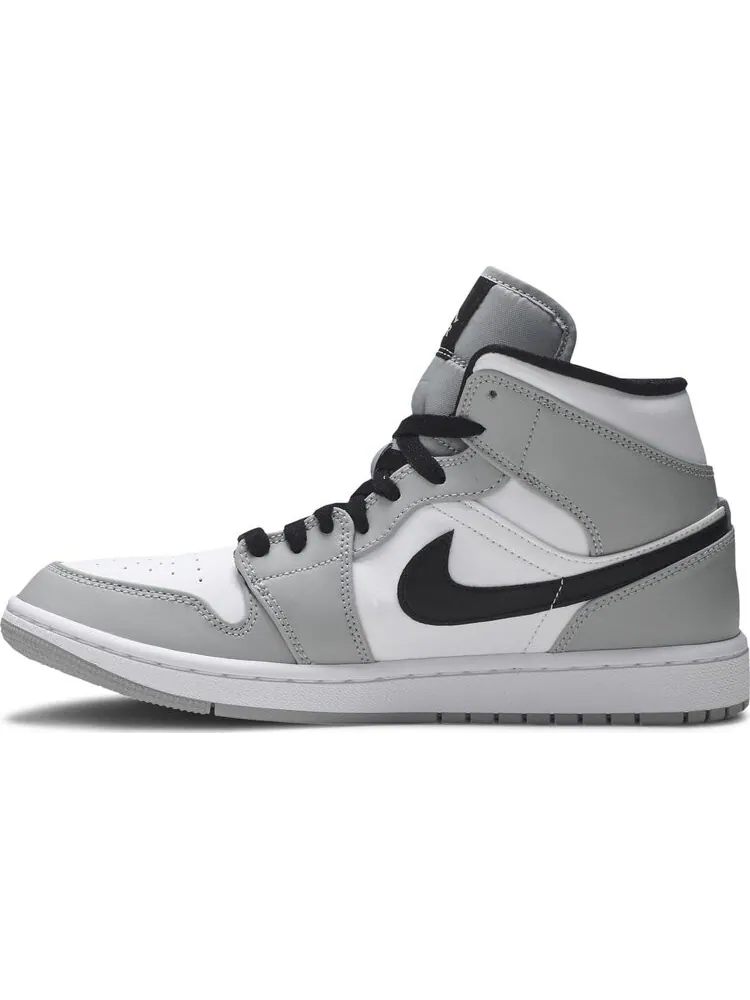 Кроссовки Air Jordan 1 Mid Smoke Grey — изображение 3 из 8, серый