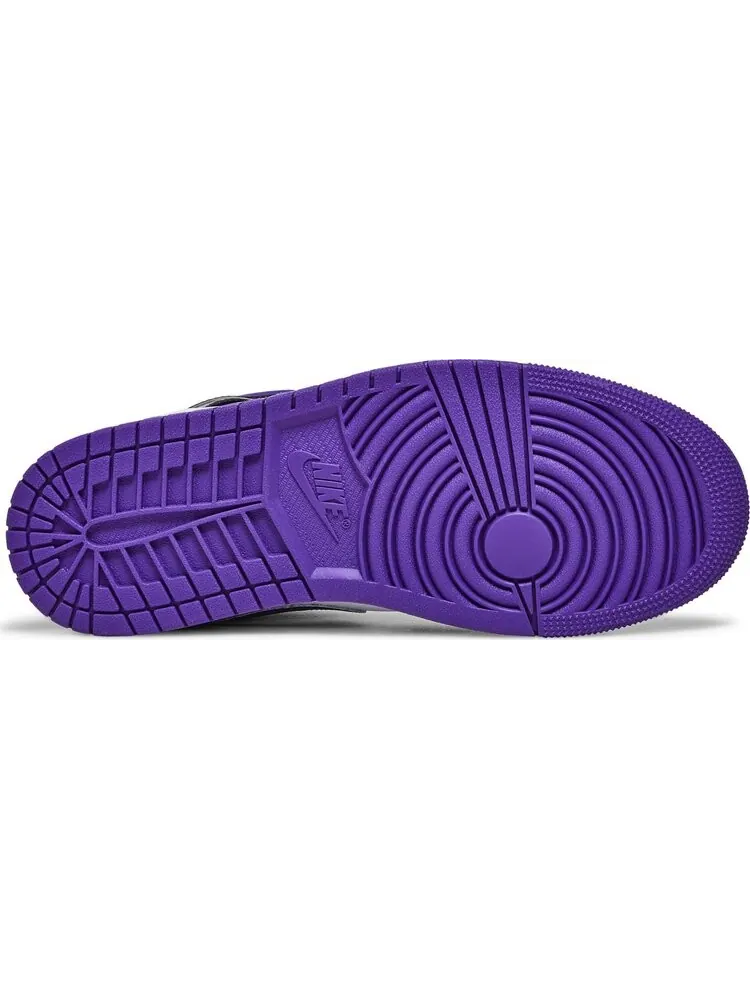 Кроссовки Air Jordan 1 Mid Dark Iris — изображение 4 из 8, фиолетовый