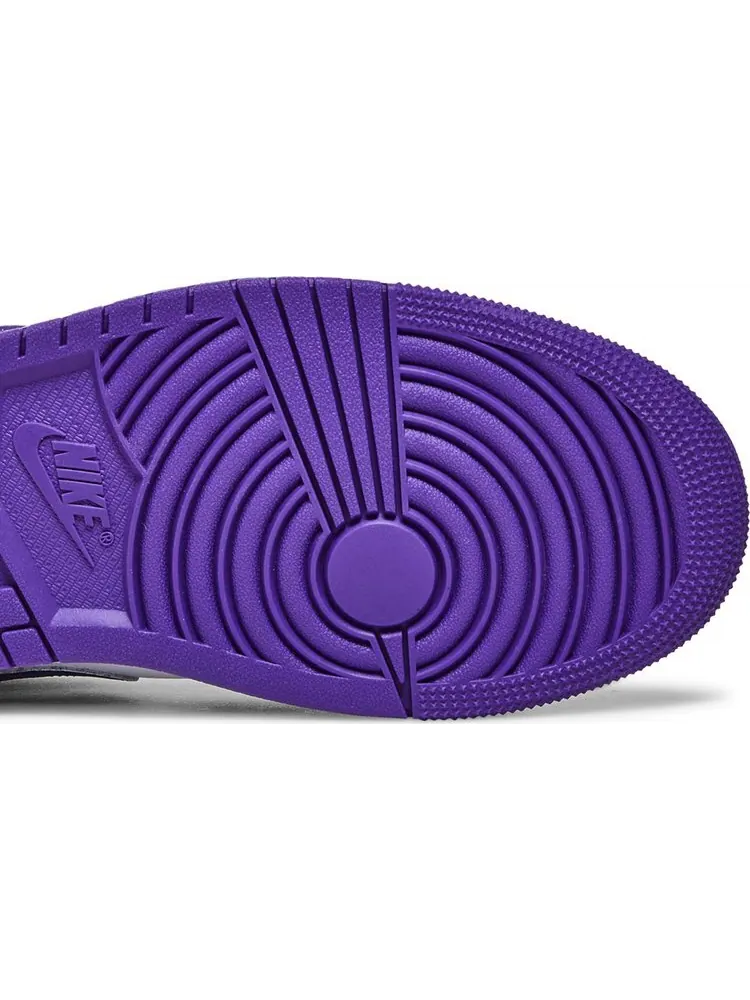 Кроссовки Air Jordan 1 Mid Dark Iris — изображение 5 из 8, фиолетовый