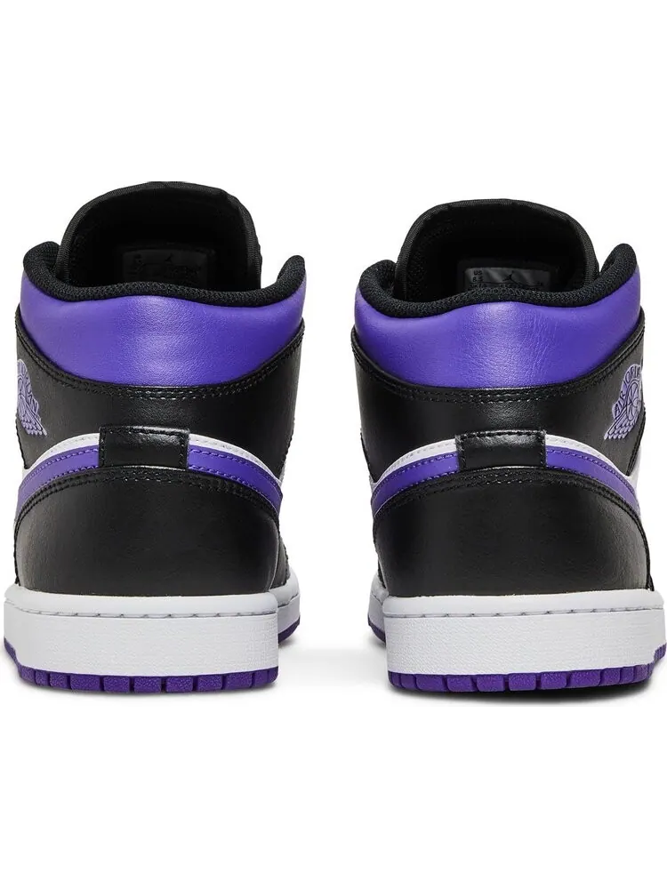 Кроссовки Air Jordan 1 Mid Dark Iris — изображение 6 из 8, фиолетовый