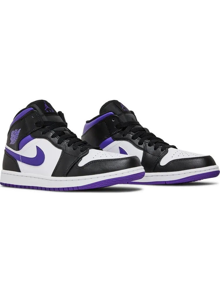 Кроссовки Air Jordan 1 Mid Dark Iris — изображение 8 из 8, фиолетовый