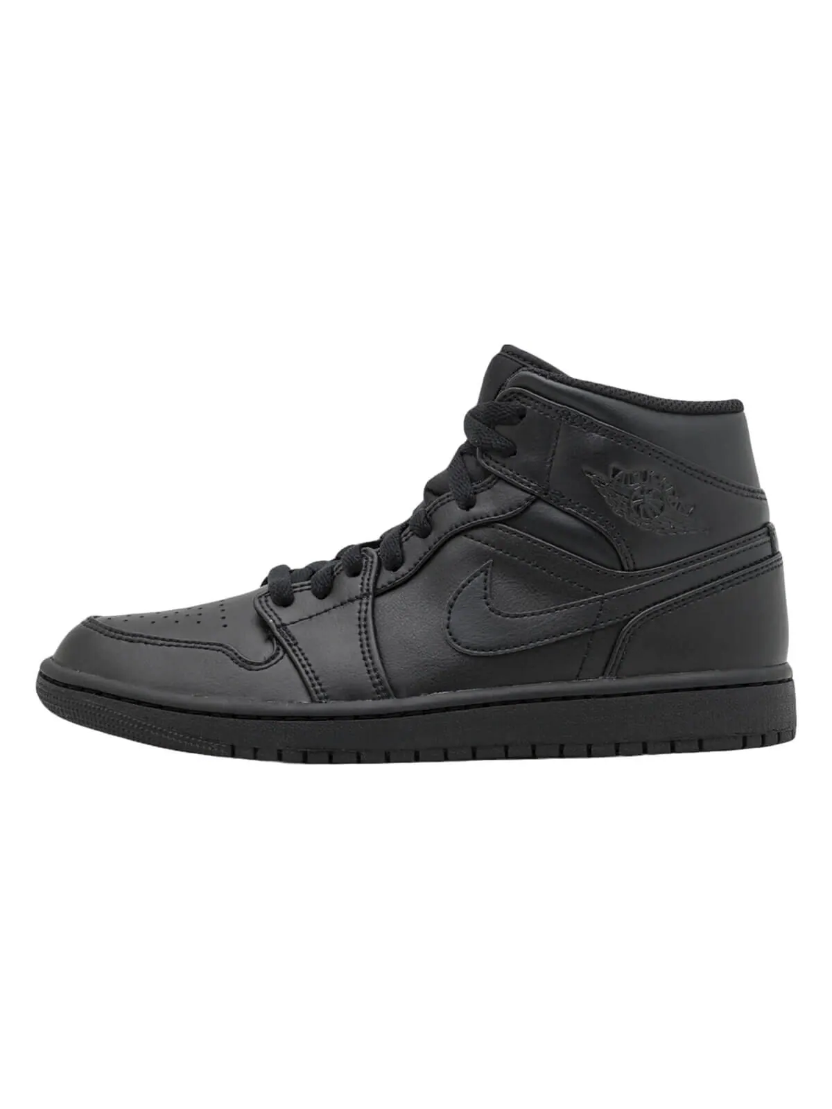 Кроссовки Nike Air Jordan 1 Mid — изображение 1 из 6, черный