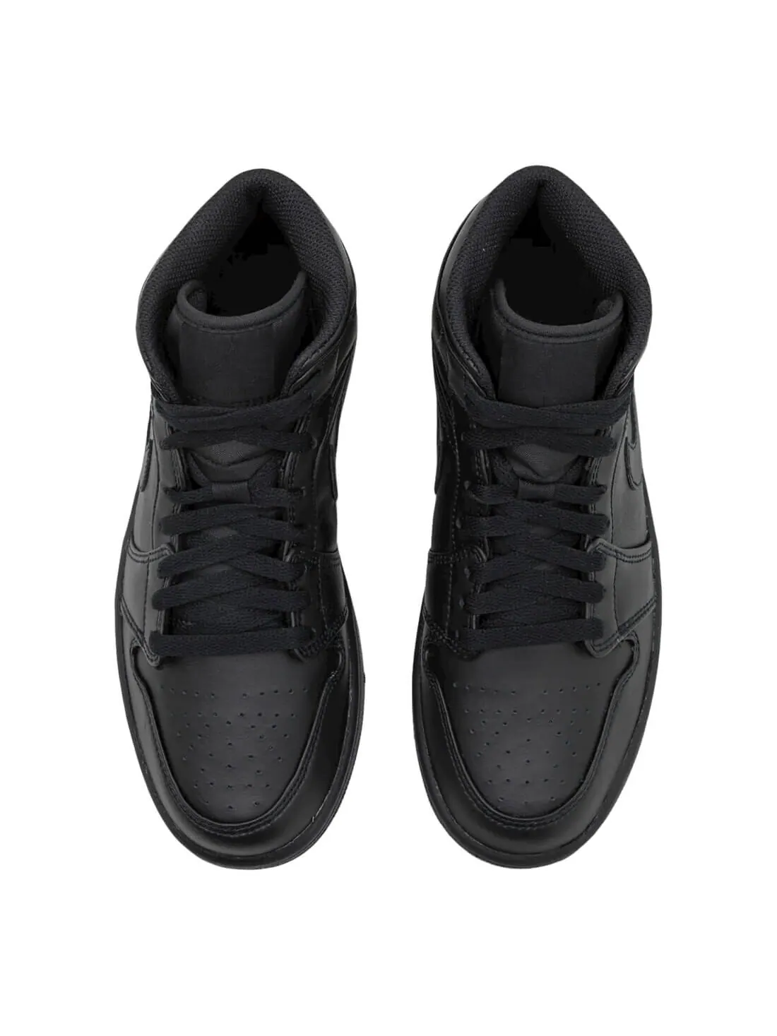 Кроссовки Nike Air Jordan 1 Mid — изображение 3 из 6, черный