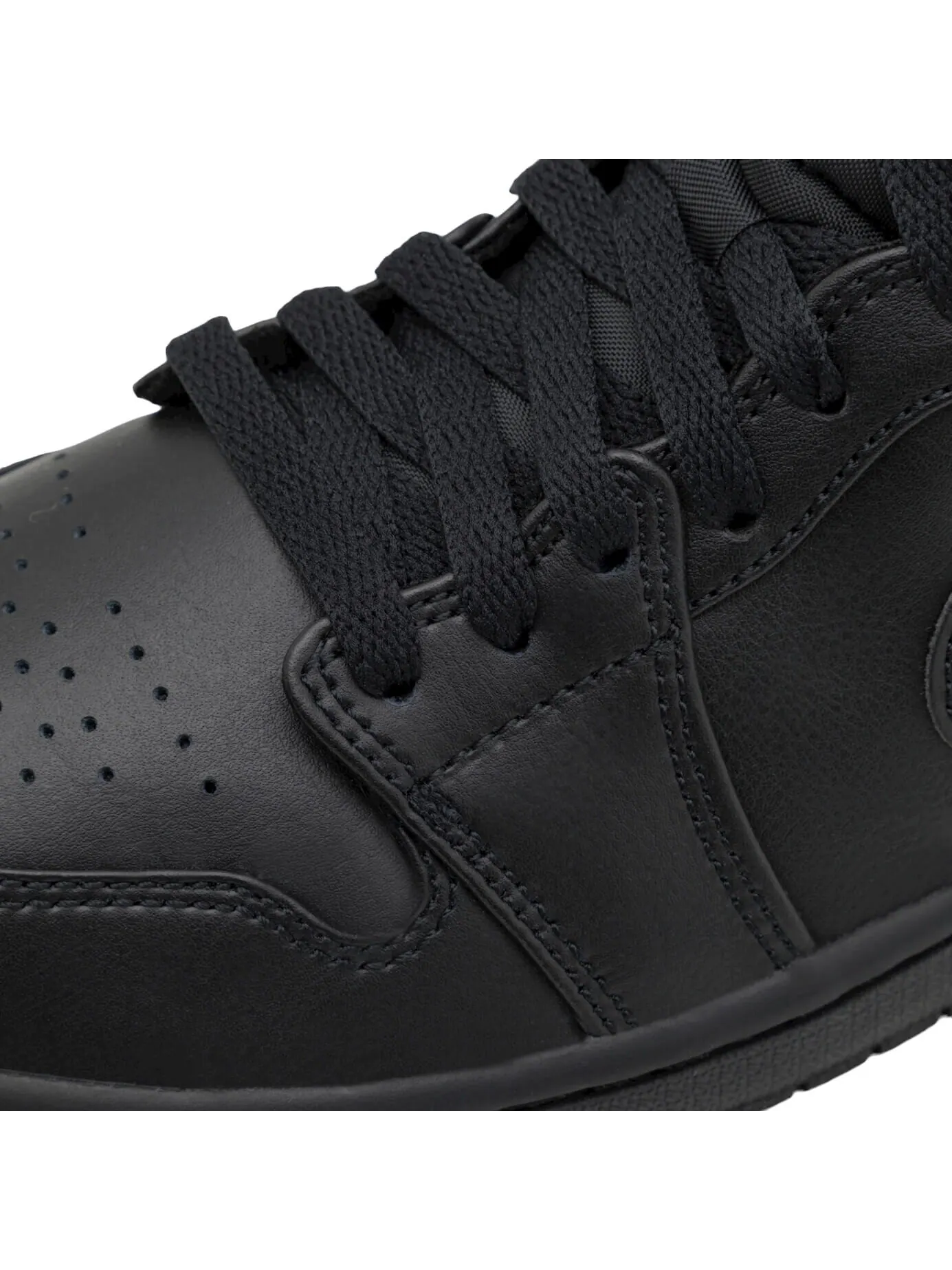 Кроссовки Nike Air Jordan 1 Mid — изображение 6 из 6, черный