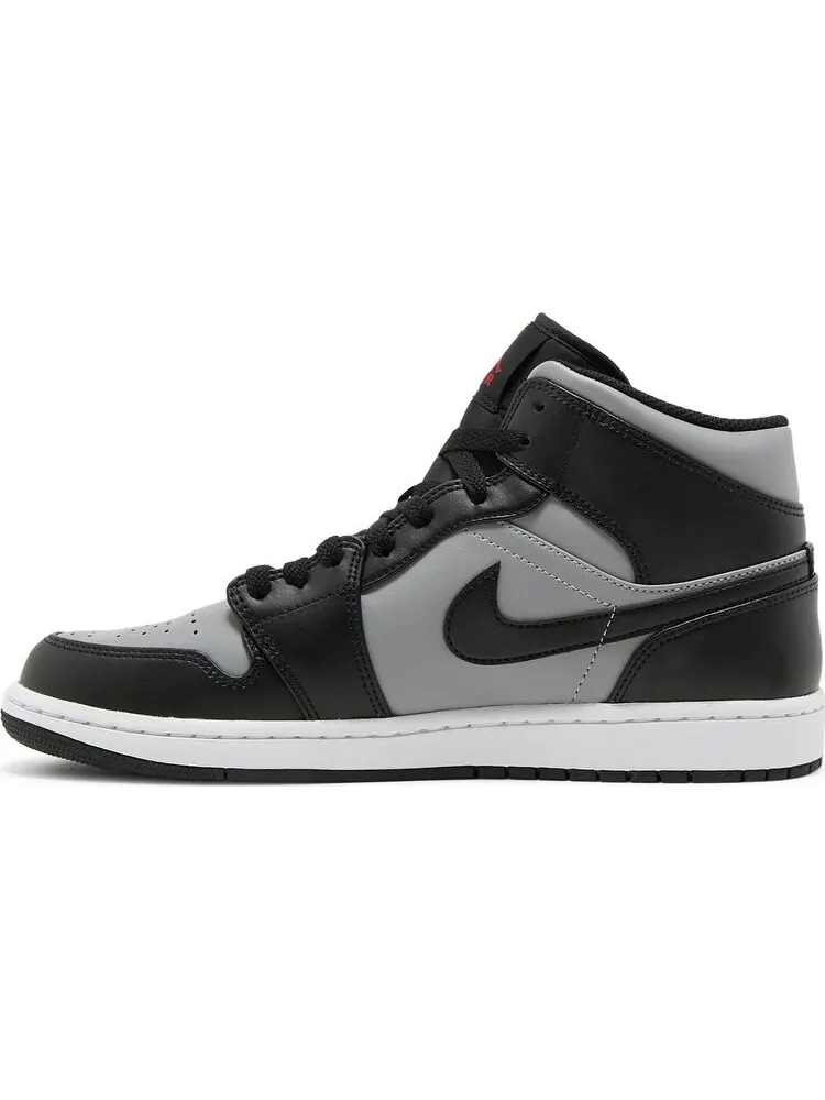 Кроссовки Air Jordan 1 Mid Shadow — изображение 3 из 8, серый