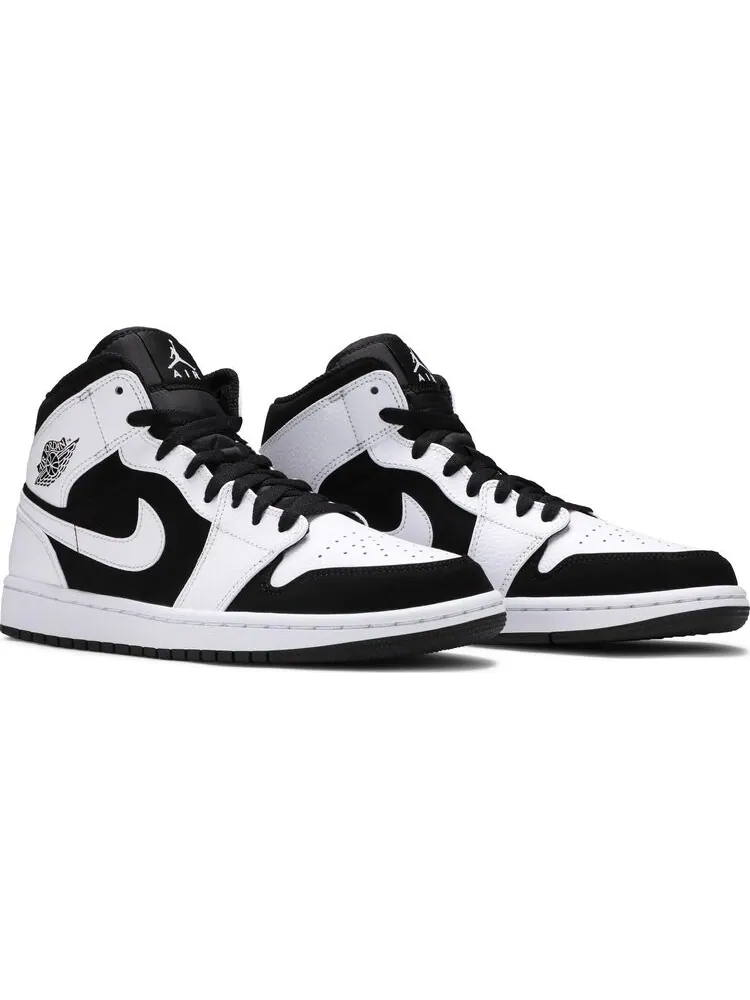 Кроссовки Air Jordan 1 Retro Mid Tuxedo — изображение 8 из 8, черный