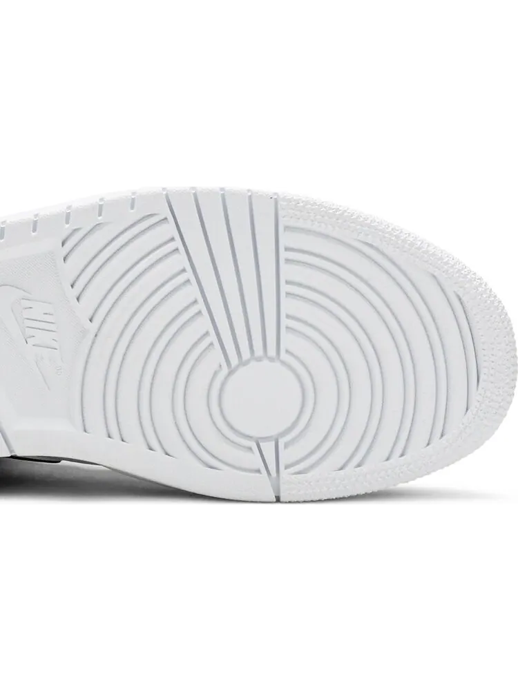 Кроссовки Air Jordan 1 Mid White Chicago — изображение 5 из 8, белый