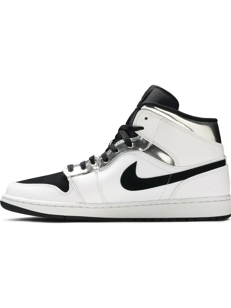 Кроссовки Air Jordan 1 Mid Alternate Think 16 — изображение 3 из 8, серебряный
