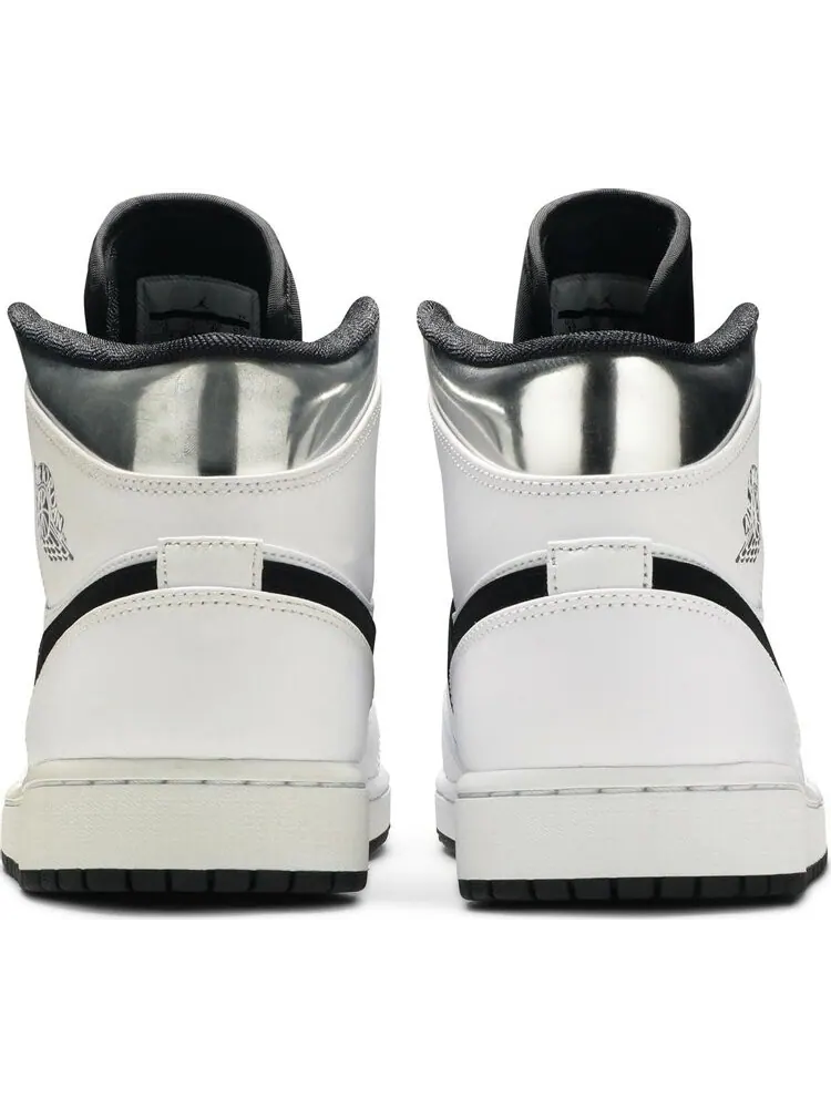 Кроссовки Air Jordan 1 Mid Alternate Think 16 — изображение 6 из 8, серебряный