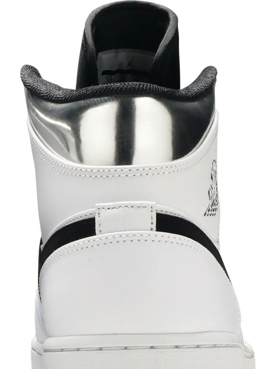 Кроссовки Air Jordan 1 Mid Alternate Think 16 — изображение 7 из 8, серебряный