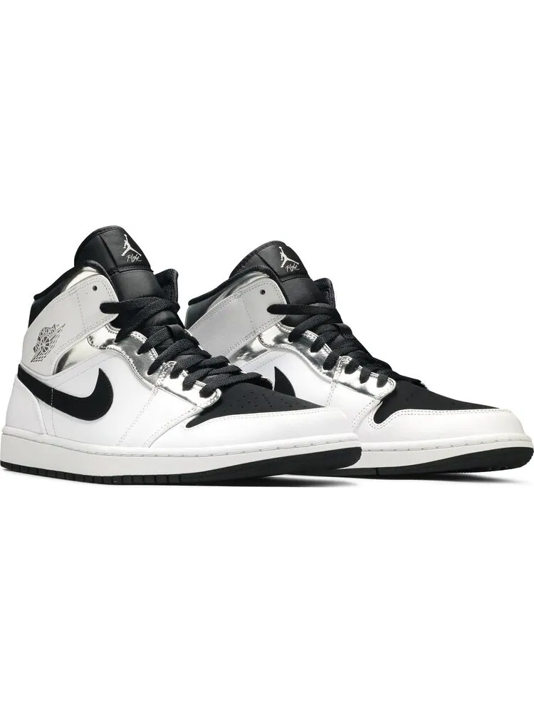 Кроссовки Air Jordan 1 Mid Alternate Think 16 — изображение 8 из 8, серебряный