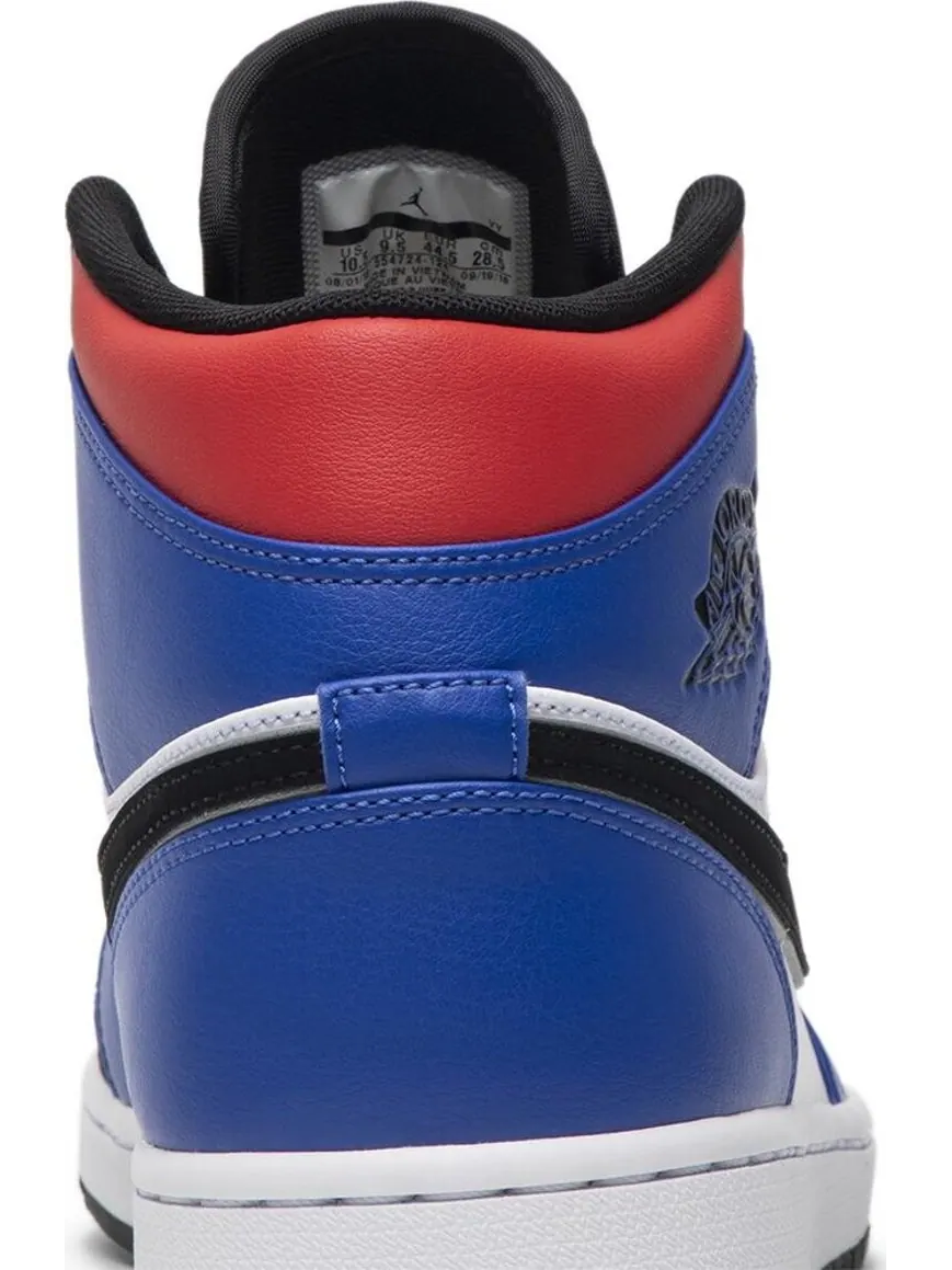 Кроссовки Air Jordan 1 Retro Mid Top 3 — изображение 6 из 7, мульти