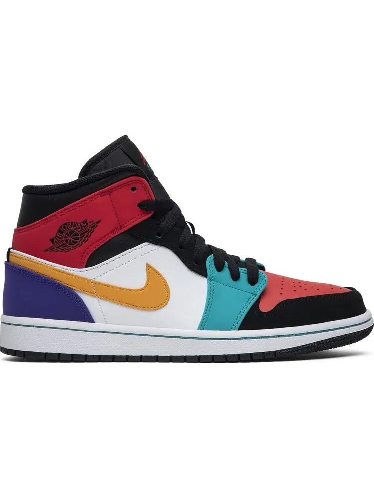 Кроссовки Air Jordan 1 Mid Multi-Color — изображение 1 из 8, мульти