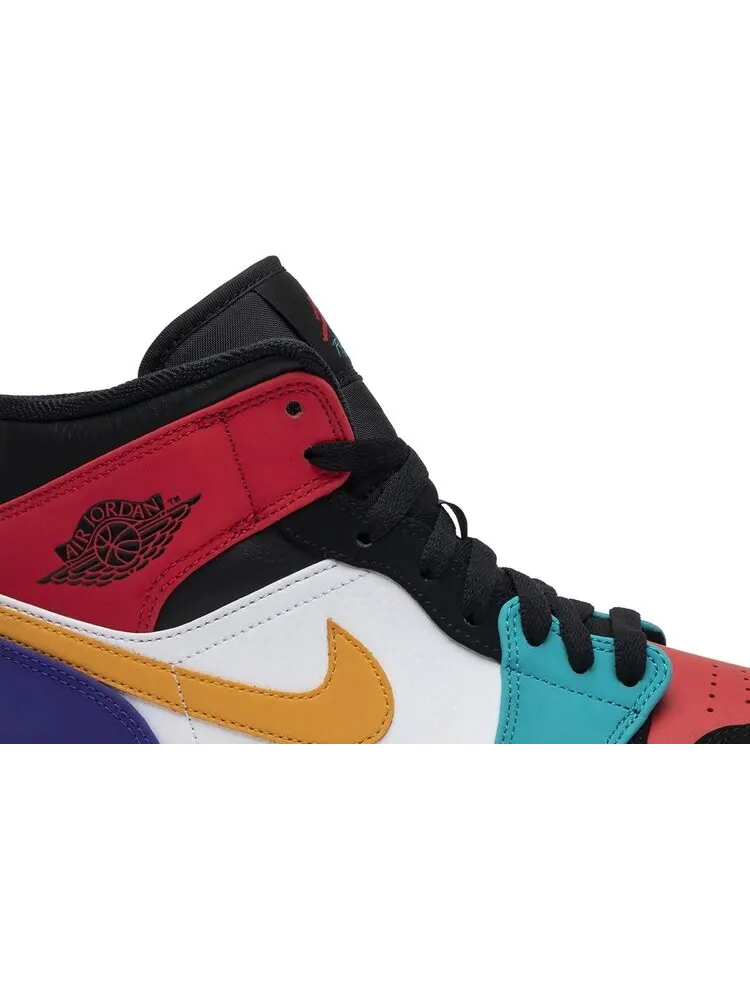 Кроссовки Air Jordan 1 Mid Multi-Color — изображение 2 из 8, мульти