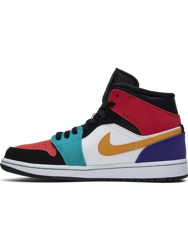 Кроссовки Air Jordan 1 Mid Multi-Color — изображение 3 из 8, мульти